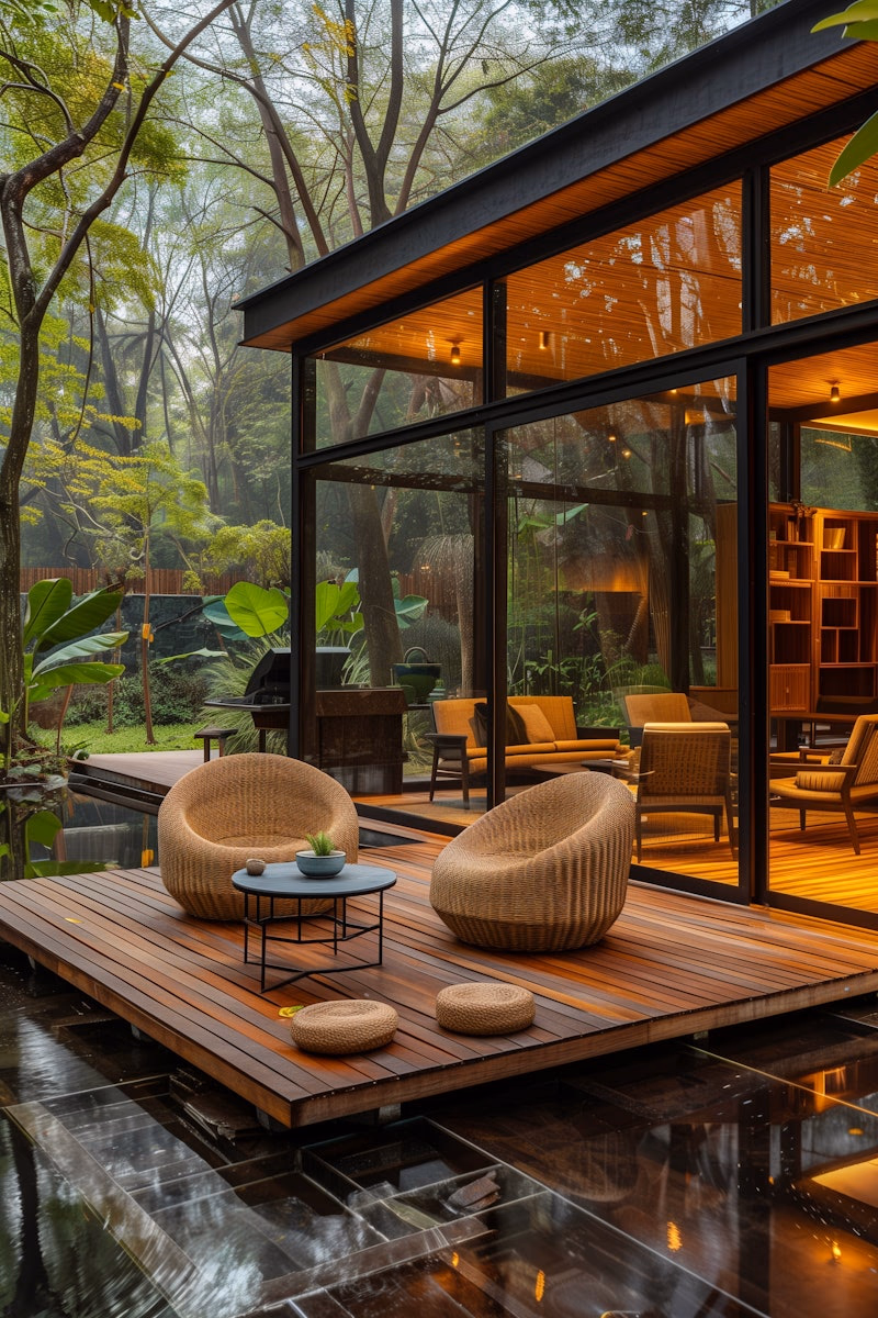 Modern home built by Venus Infra